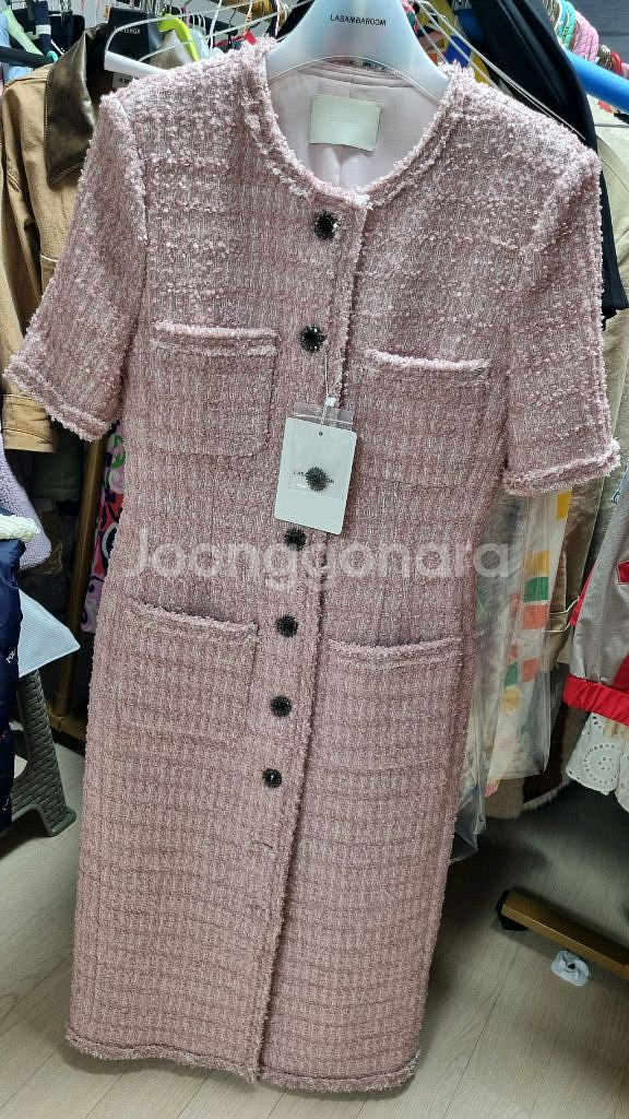 트위드 롱 원피스--0