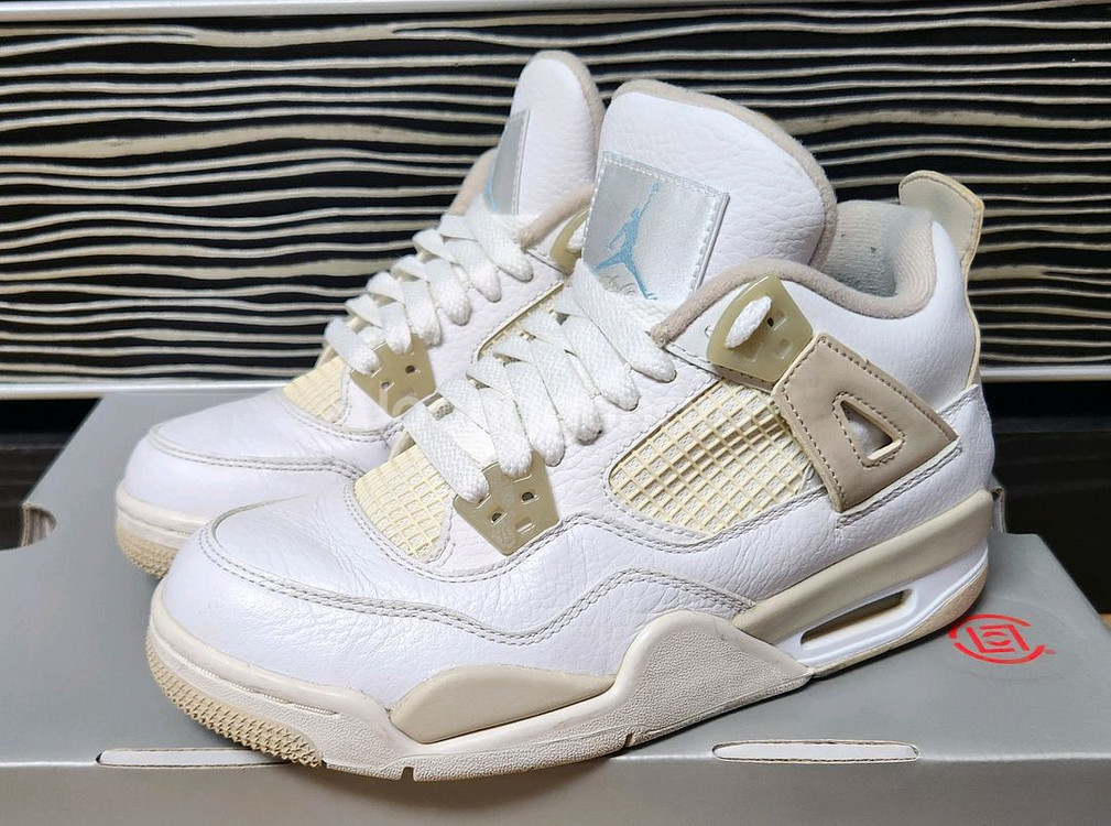 에어 조던4 레트로 리넨 2017 농구화, 운동화--0