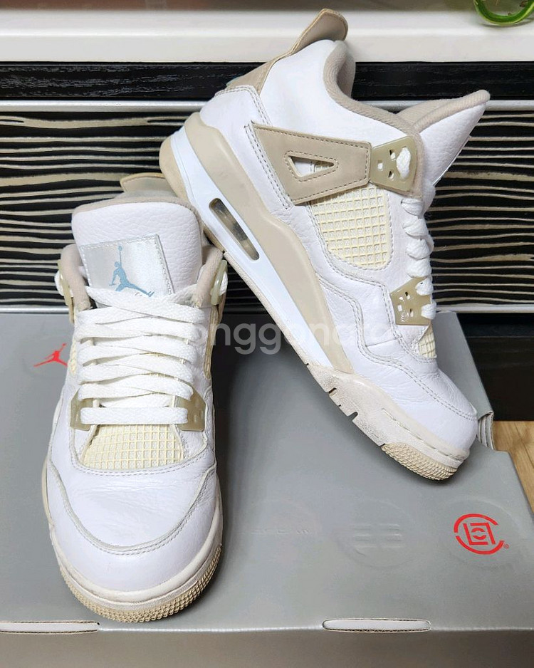 에어 조던4 레트로 리넨 2017 농구화, 운동화--2