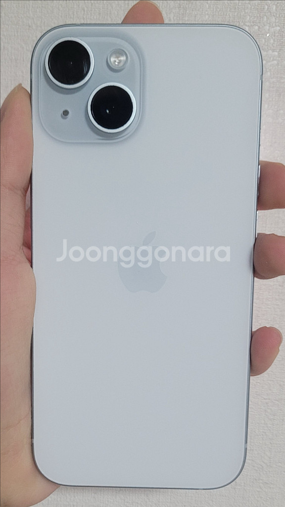 아이폰 15 블루 128GB--0