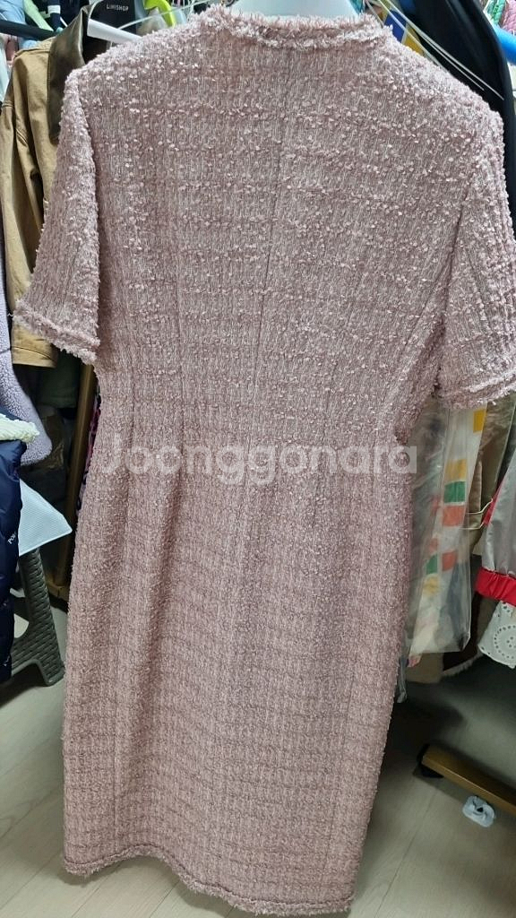 트위드 롱 원피스--2