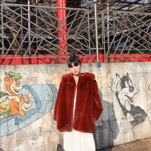 프레클메이드 퍼자켓 방울있음