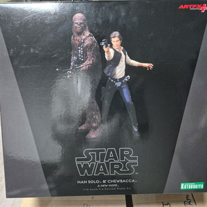 코토부키야 ARTFX 한솔로츄바카 스태츄