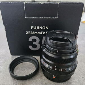 후지필름 xf35mm F2 렌즈