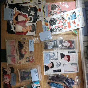 호열백호 호백 아크릴스탠드 굿즈 팝니다