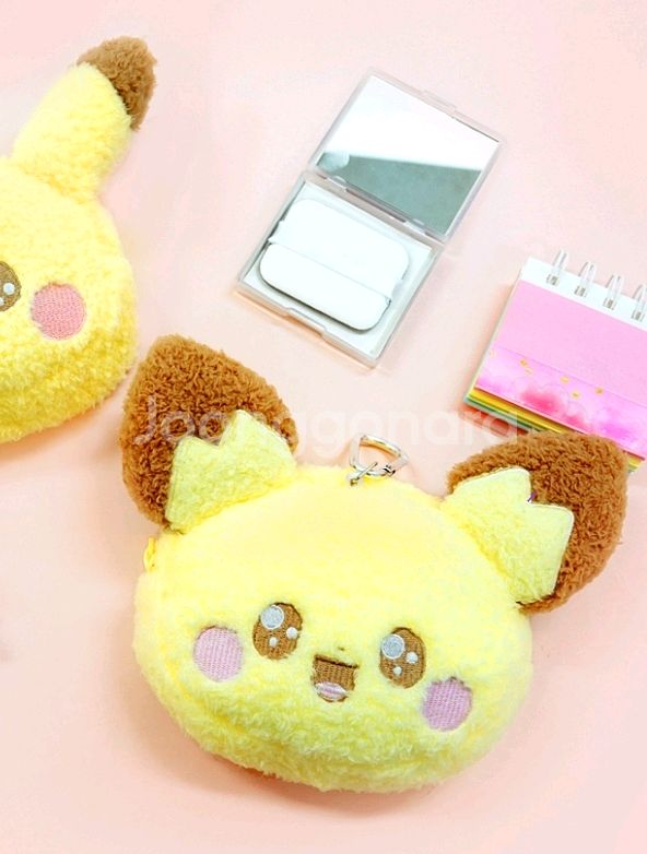 피츄 포켓몬 얼굴파우치 릴패스 키링 | 포켓피스 릴패스--0