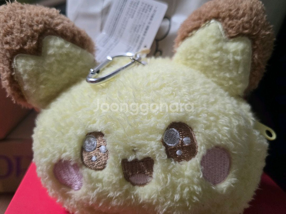 피츄 포켓몬 얼굴파우치 릴패스 키링 | 포켓피스 릴패스--3