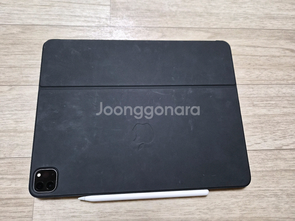 아이패드 프로 12.9 5세대(M1) 셀룰러 256GB + 애플펜슬 2세대 + 스마트 키보드 폴리오--3