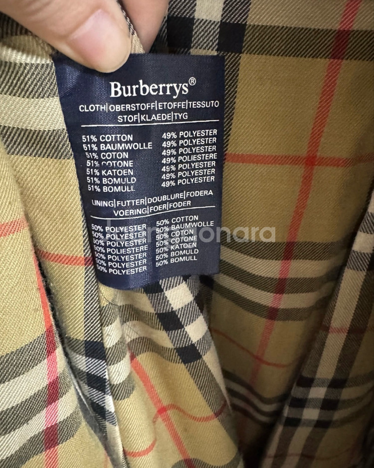 버버리 트렌치코트--4