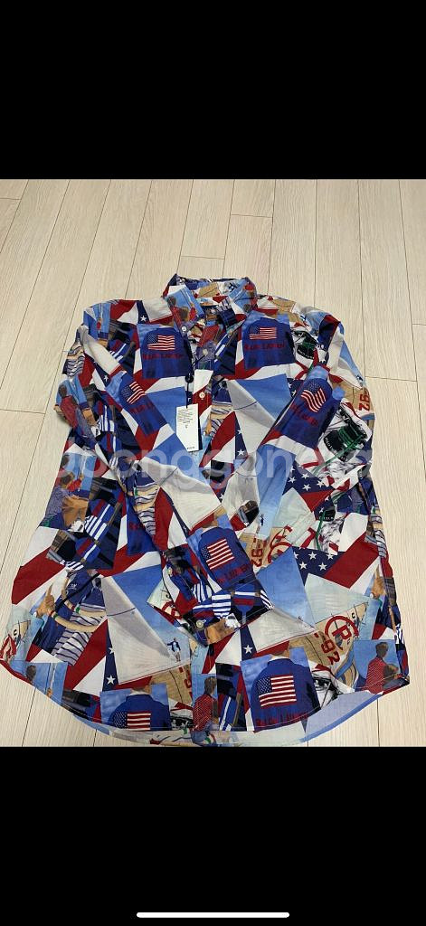 폴로 랄프로렌 패턴 셔츠--0