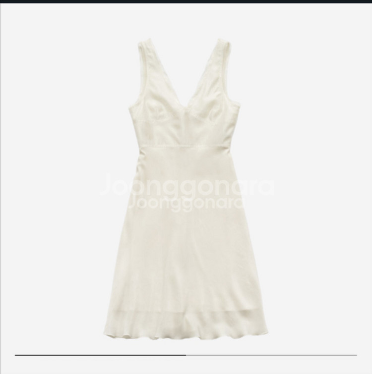 farven 파르벵 딥 브이넥 원피스 m--6