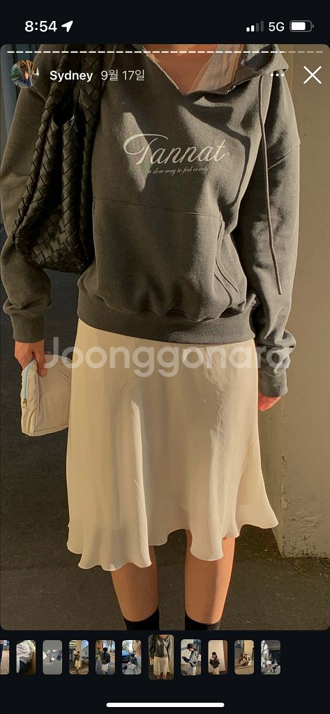 farven 파르벵 딥 브이넥 원피스 m--2