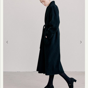 SIE 시에 하임 숄 칼라 코트 (블랙/스탠다드)