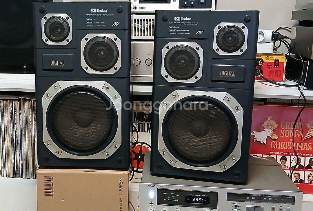 사바 리시버+스피커 세트--2