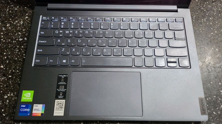 레노버 YOGA 슬림7 프로 고성능 노트북/i7,MX450 이미지