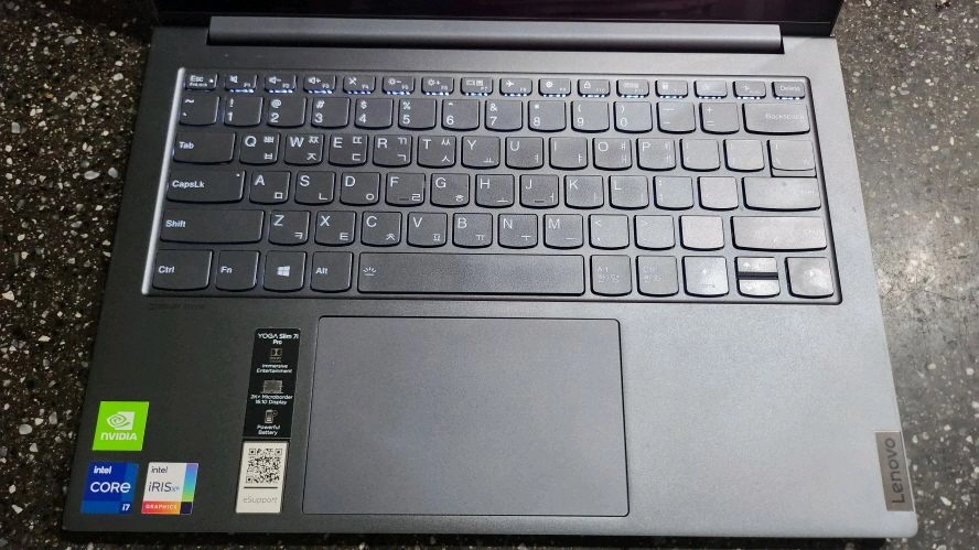 레노버 YOGA 슬림7 프로 고성능 노트북/i7,MX450 이미지