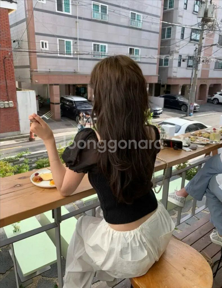 베르니 쉬폰 니트 (Shelly Chiffon Knit) 미시착--1