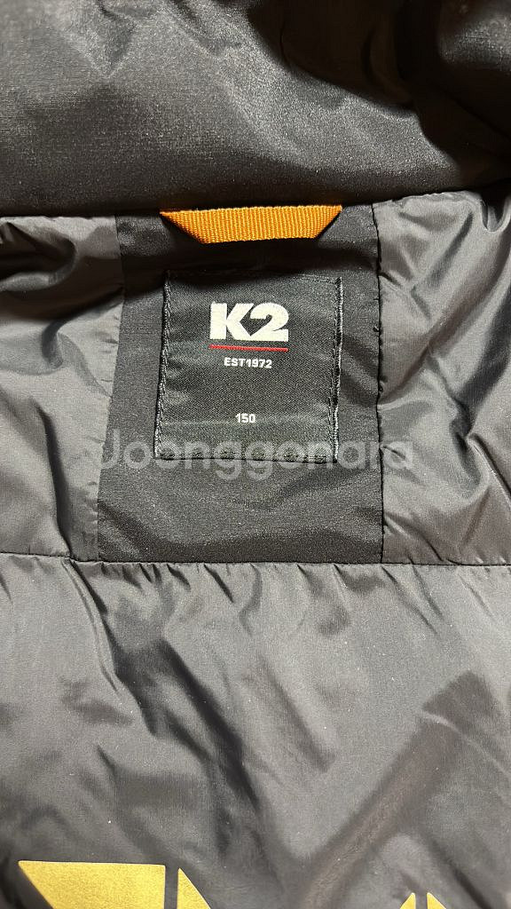 k2 키즈 경량 패딩점퍼 150 사이즈--2