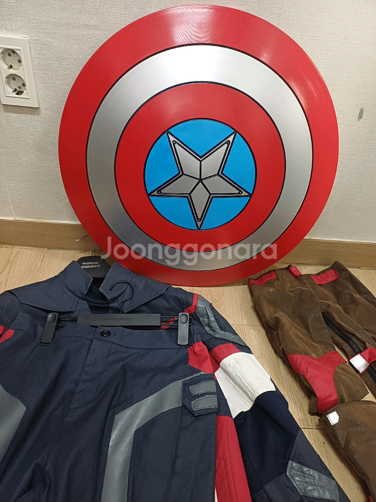 마블 캡틴아메리카 코스튬 풀세트 (원하는 가격 거래)--4