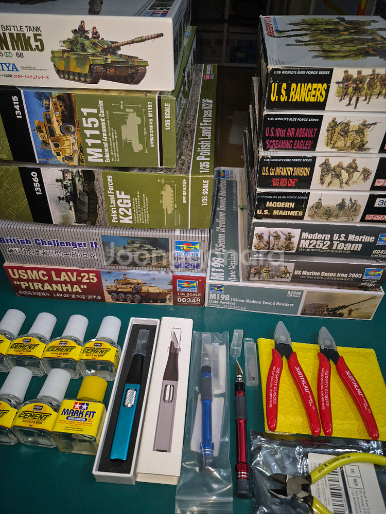 밀리터리프라모델1:35타미야,드레곤,트럼펫외전용공구~개별판매*헤이리영웅--0