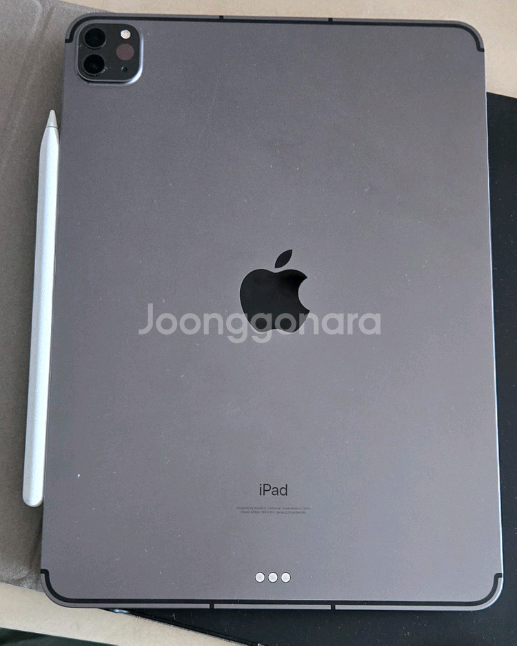 아이패드 프로 11인치 3세대 m1 셀룰러+ 애플펜슬2세대 판매합니다--1