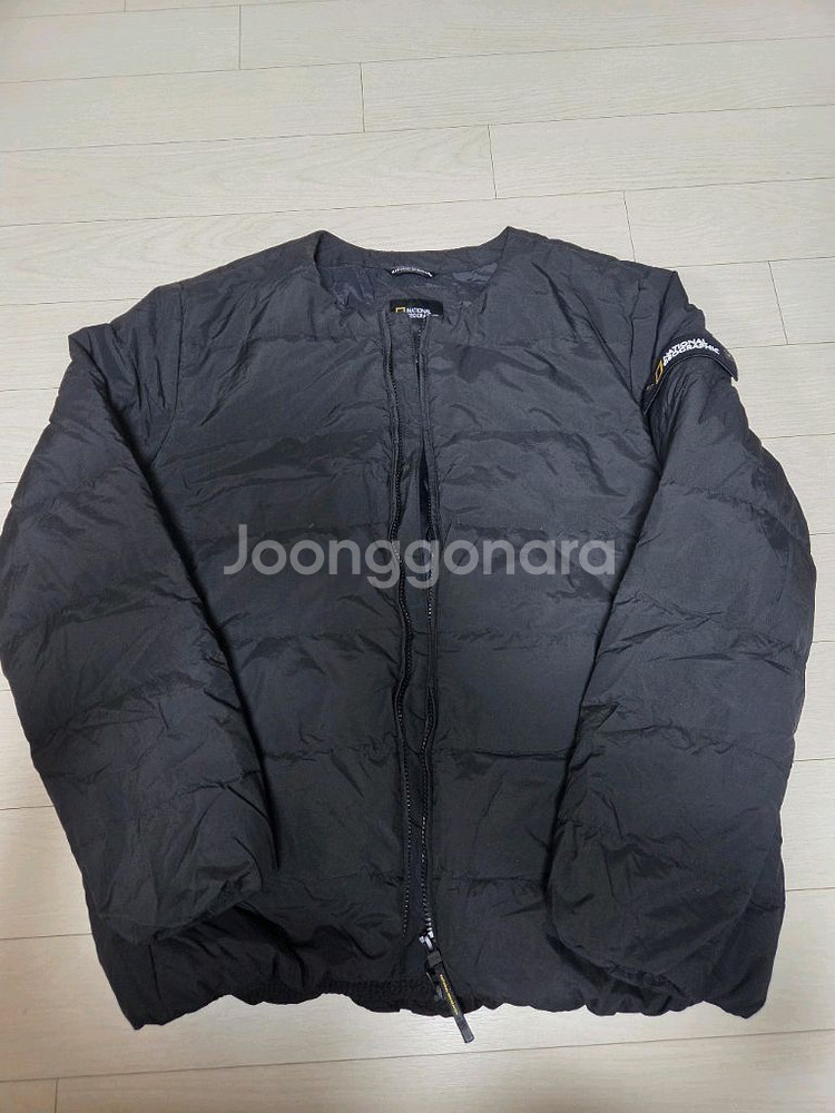 내셔널지오그래픽 경량 패딩점퍼--3