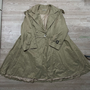 버버리 런던 여성 A라인 플레어 트렌치 코트 [베이지] M/95