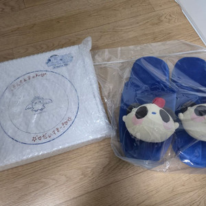 스텔라이브 아오쿠모린 생일굿즈 슬리퍼 접시