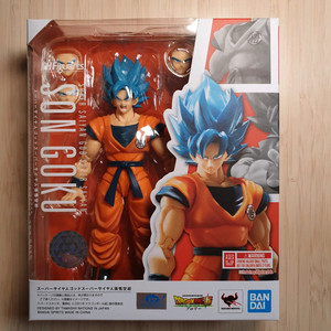 Shf 드래곤볼 갓블루 손오공 개봉품