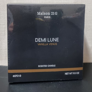 메종21G 바닐라 비너스 하프문 캔들 270g