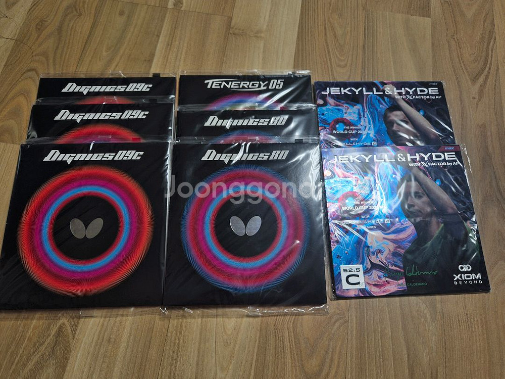 탁구 러버 테너지 등 팝니다.--0