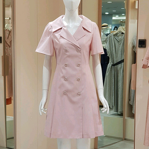 JJ지고트 봄여름원피스66 새상품 핑크분홍원피스