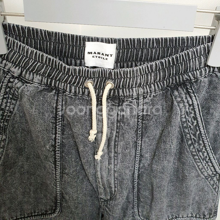 이자벨마랑에뚜왈 비아마오 밴딩 면바지--2