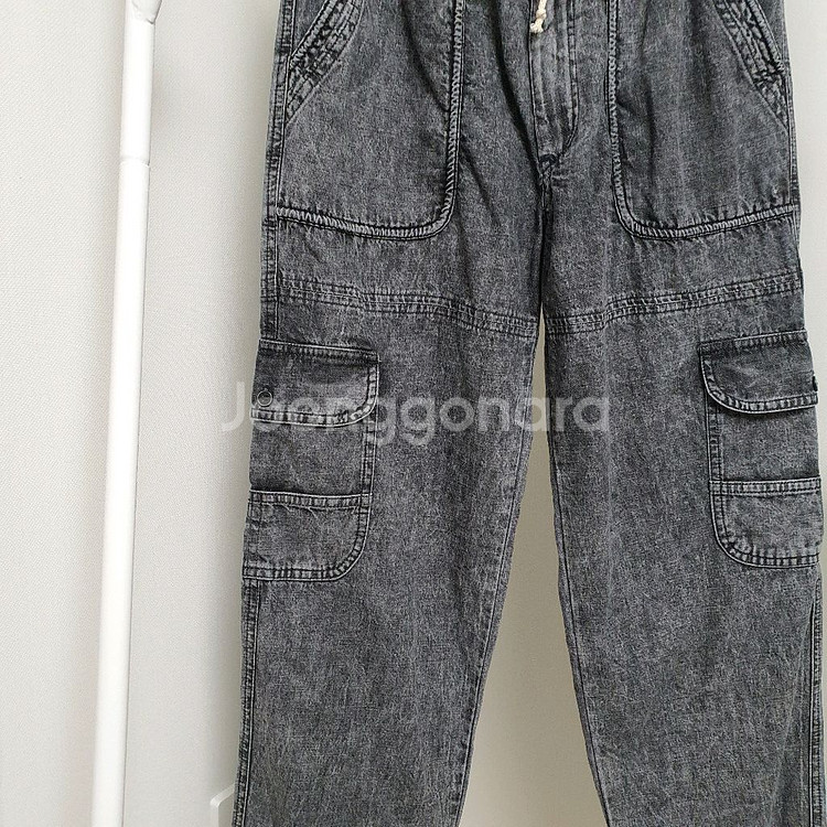 이자벨마랑에뚜왈 비아마오 밴딩 면바지--1