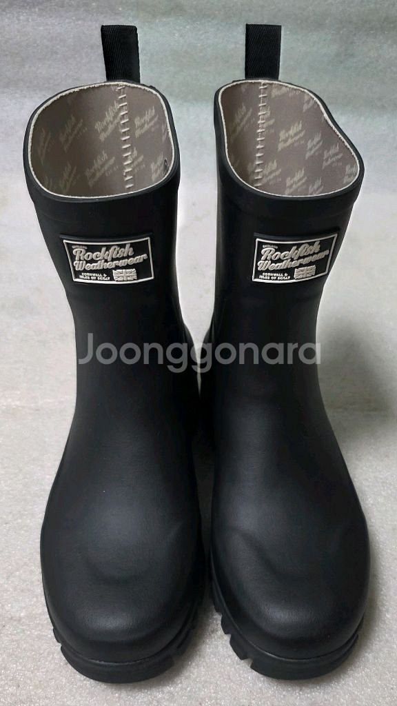 락피쉬 Rock Fish Middle 레인 부츠 방수장화 240~245--1