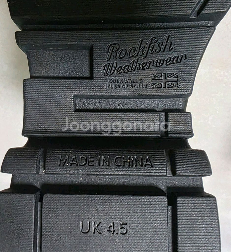 락피쉬 Rock Fish Middle 레인 부츠 방수장화 240~245--7