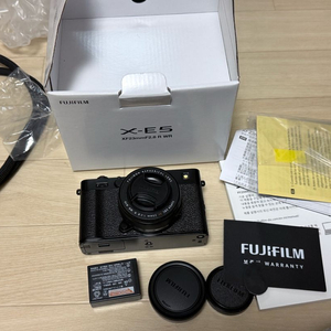 후지필름 X-E5 + XF23mmF2.8 R WR 블랙 풀박스
