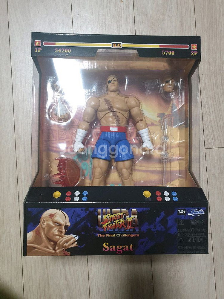자다토이즈 스트리트파이터 사가트 피규어--0
