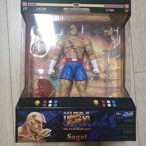 자다토이즈 스트리트파이터 사가트 피규어
