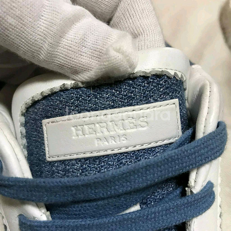 {클로젯[41][풀구성]에르메스 바운싱 데님 스니커즈--7