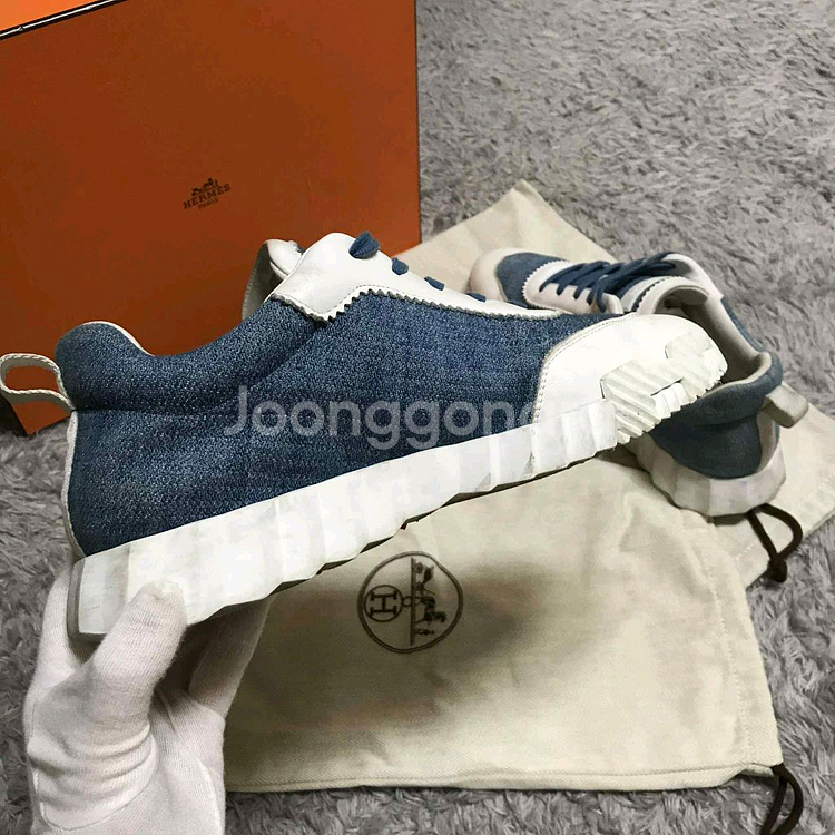 {클로젯[41][풀구성]에르메스 바운싱 데님 스니커즈--3