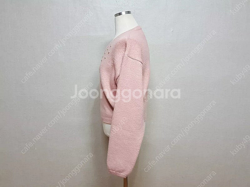 미착용)진주장식 크롭 여성 니트 55-66--5