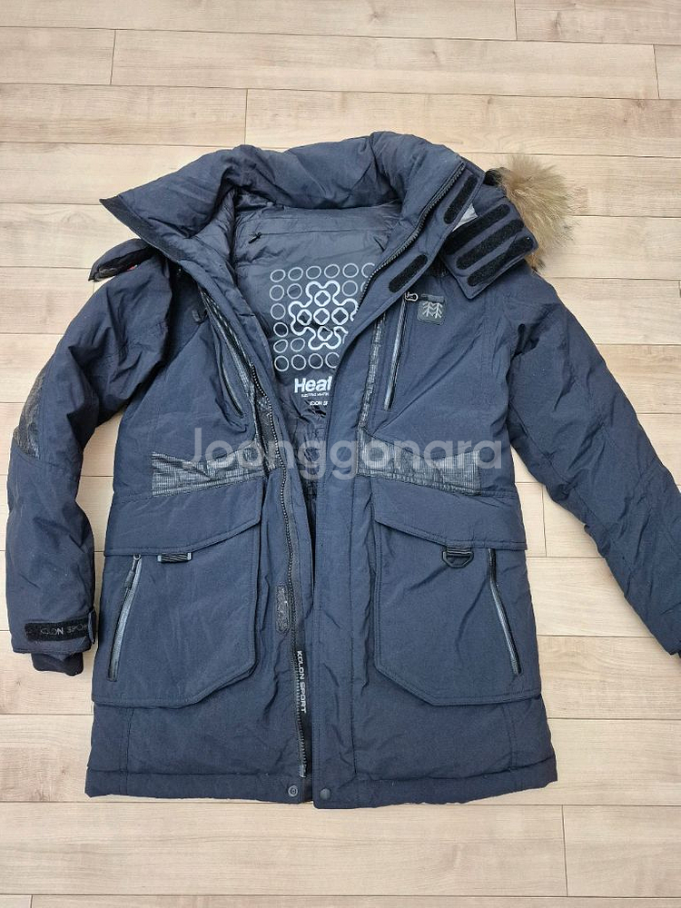 데상트 후드집업+코오롱구스다운패딩XS사이즈사용감있어서저렴히판매합니다2가지 같이요--7