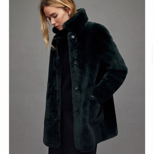 올세인츠 퍼 코트