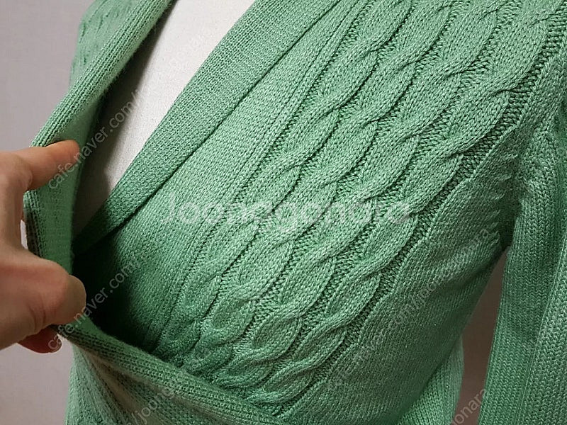 해외)트렌디올 랩 숏 여성니트 44-날씬55--2