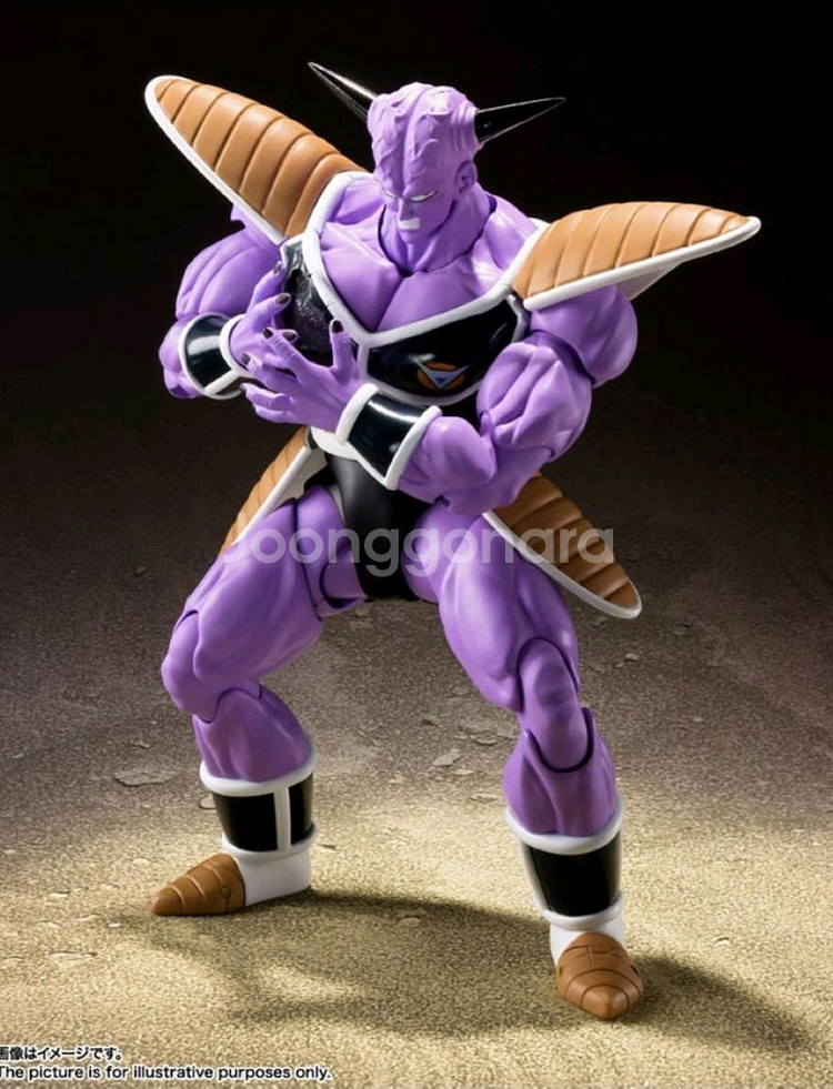 shf 드래곤볼 기뉴특전대 기뉴 개봉 박스 보관제품--0