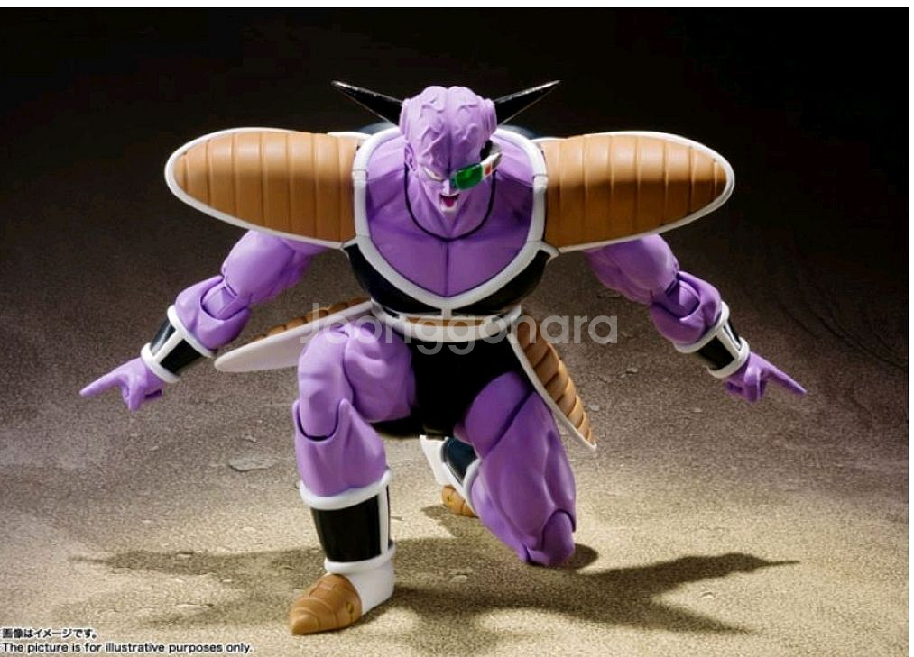 shf 드래곤볼 기뉴특전대 기뉴 개봉 박스 보관제품--1