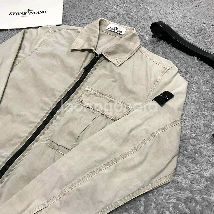 [클로젯][S]스톤아일랜드 올드이펙트 오버셔츠 자켓--1