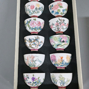 중국 화기자개 10종 세트