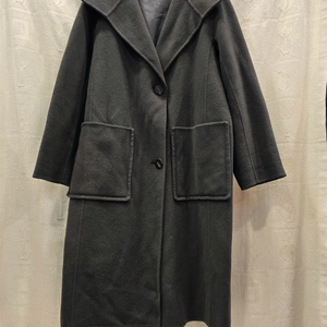 한섬 시스템 SYSTEM 모 캐시미어 혼방 롱 코트 55~66